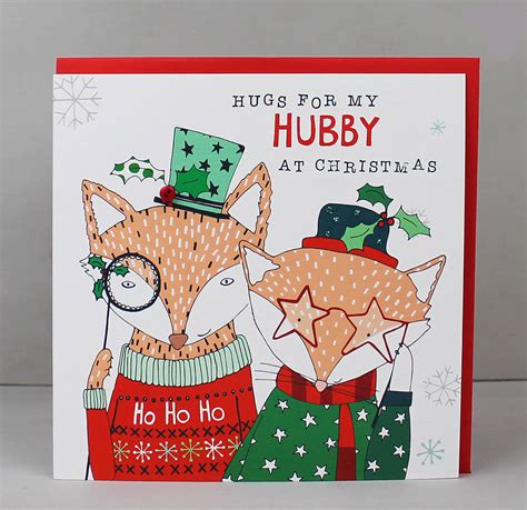 christmas card   husband  molly mae notonthehighstreetcom