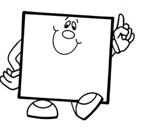 square shape coloring pages coloring home