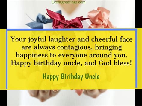 45 Best Happy Birthday Uncle Wishes To Show Respect And Love