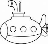 Submarine Submarines Pngkit Coloringfolder sketch template