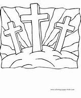 Crosses Died Sins Sheets sketch template