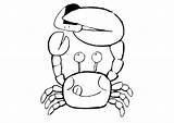 Krab Crab Mewarnai Kleurplaten Krabbe Kepiting Caranguejo Crabe Animasi Granchi Caranguejos Crabs Bergerak Animierte Ausmalbild Krebs Bewegende Animaties Krabben Animaatjes sketch template