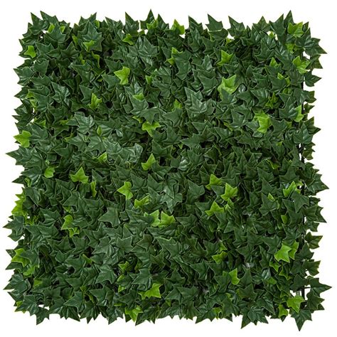 artificial outdoor ivy mat set