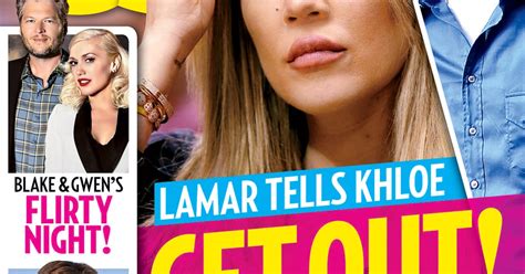 lamar odom tells khloe kardashian to get out after
