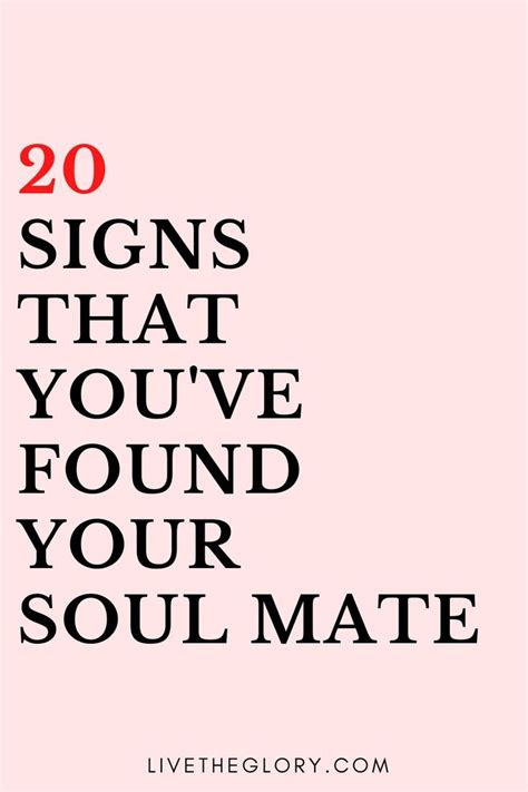signs  youve   soul mate finding  soulmate