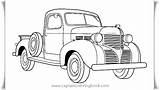 Coloring Classic Cars Pdf sketch template