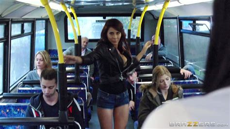 Tourist Mom Madison Ivy Organizes Threesome In Bus