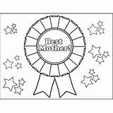 Medal Coloring Mother Father Fathers Printable Pages Print Dad Getcolorings Ribbon Getdrawings Freeprintablecoloringpages sketch template