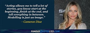 Image result for Cameron Diaz Quotes. Size: 293 x 110. Source: www.famousquotes123.com