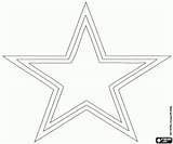 Cowboys Dallas Star Coloring Logo Pages Nfl Football Logos Printable Stencil Team Texas Cowboy East Color Colouring Silhouette Printables Nfc sketch template