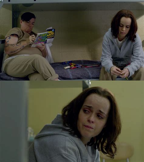 lea delaria as big boo and taryn manning as pennsatucky on orange is