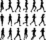 Runners Silhouettes Maratona Runner Corridori Femminili Siluette Vrouwelijke Schrijven Zwarte Teller Te Silhouetten Vettoriale Static8 sketch template