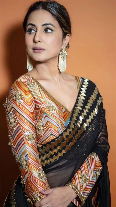 Hina Khan Saree Looks Wedding Looks