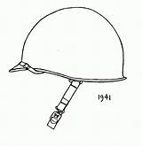 Helmets sketch template