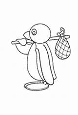 Pingu Fun Kids Coloring Pages Pinguin sketch template