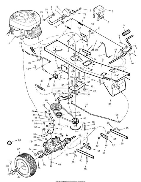 murray  xf  heritage tractor  parts diagram  motion drive