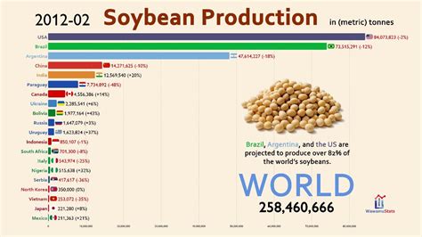 top  soybean producing country   youtube