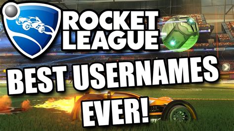 usernames  rocket league  youtube