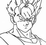 Gohan Future Coloring Lineart Ssj1 Pages Deviantart Search Again Bar Case Looking Don Print Use Find Top sketch template