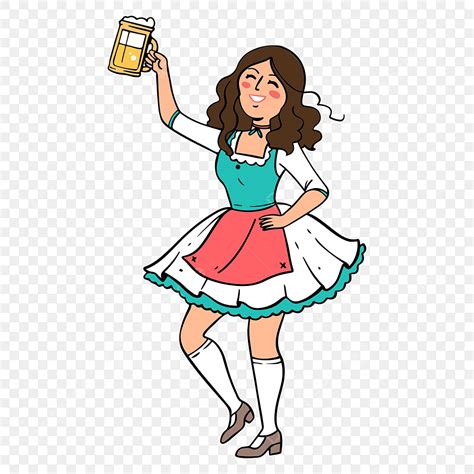 menina bebendo cerveja cute ilustracoes desenhos garota arquivo png
