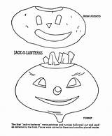 Coloring Halloween Jack Pages Lanterns Pumpkin Lantern Pumpkins Vegetable Turnip Faces Holiday Sheets Library Festive Began Immigrants Tradition Early Making sketch template