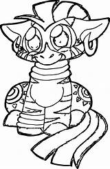 Zecora Fim Mlp sketch template