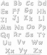 Colorat Alfabetului Literele Alphabet Uppercase Lowercase sketch template