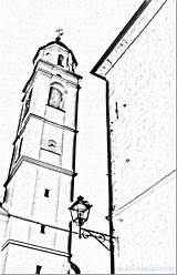 Campanile sketch template