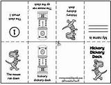 Hickory Dock Dickory Nursery Rhyme Printable Book Sequencing Activities Coloring Mini Worksheets Rhymes Sequence Books Preschool Humpty Dumpty Cards Activity sketch template
