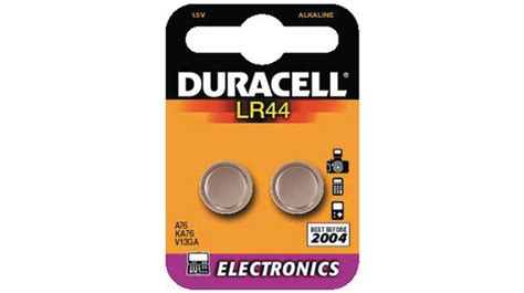 Lr44 Duracell Button Cell Battery Alkaline Lr44 1 5v