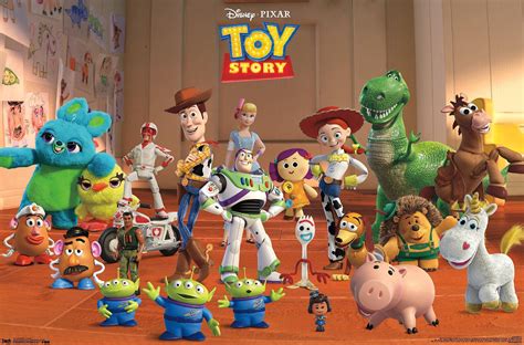 buy trends international disney pixar toy story  collage wall poster