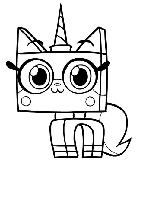 unikitty coloring book coloring pages