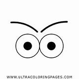 Olhos Occhi Página Cejas Ultracoloringpages sketch template