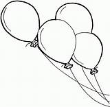 Luftballons Luftballon Ausmalen Malvorlage Ausmalbild Malvorlagen Globos Dibujos Kinderbilder Besten Ballon Coloring Ausdrucken Kostenlos Peluche Oso sketch template
