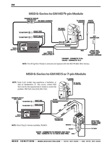 msd hei distributor wiring diagram data wiring diagram today chevy ignition coil wiring