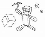 Minecraft Coloring Pages Printable Colouring Pdf Top Template Pickaxe Clipart Templates Lego Print Valentines Popular Gif Comments sketch template