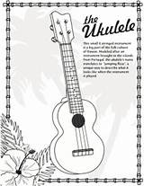 Ukulele Coloring Music Hawaii Sheet Ukelele Pages Hawaiian Tips Instrument Stringed Color Poster Mini Activities Colouring Sheets Teacherspayteachers Beginning Start sketch template