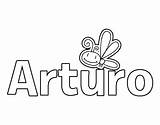 Arturo sketch template