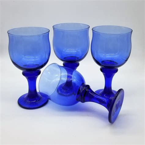 Libbey Cobalt Blue Glassware Set Glass Designs