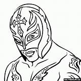Coloring Pages Wwe Rey Mysterio Wrestling Printable Colouring Sheets Kids Drawing Print Superstars Mask Color Misterio Everfreecoloring Belt Thecolor Bing sketch template