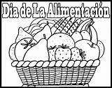 Dibujo Efemerides Frutas Canasta Alimentacion Septiembre Alimentación Faciles Efemérides sketch template
