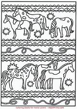 Horses Spark Coloring Book Hoofprints sketch template