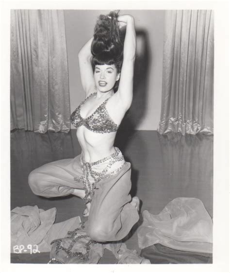collection of bettie page photographs by irving klaw