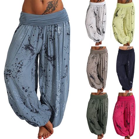 2021 casual men women pants thai trousers hippy baggy boho loose