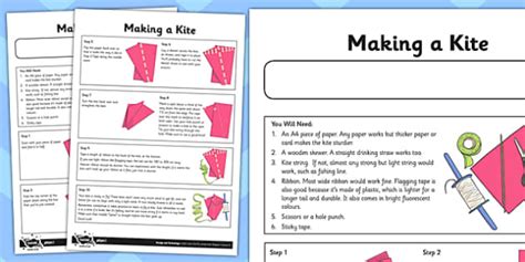 blank kite template kite activity  kindergarten