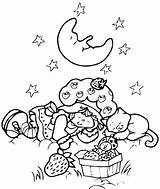 Strawberry Shortcake Coloring Pages Kids Color sketch template