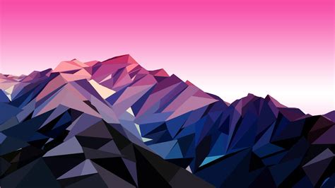 poly mountain wallpapers