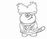 Chowder Coloring Pages Chibi Print Comments Another sketch template