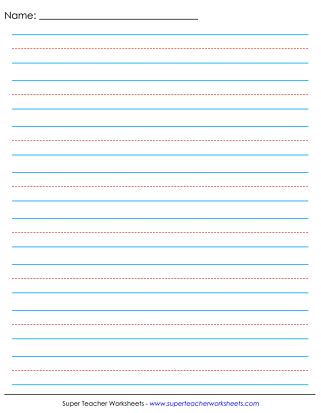 primary paper lined paper graph paper