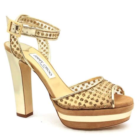 jimmy choo high heels home designers jimmy choo jimmy choo levir gold mesh high heel